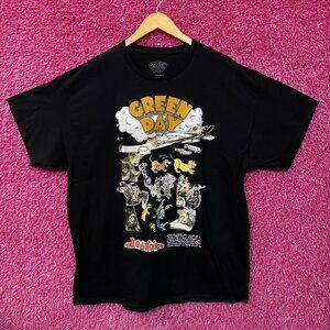 Green Day Dookie Album Cover Art Pop-Punk Rock Tee XL